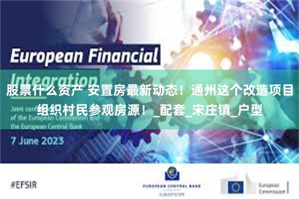 股票什么资产 安置房最新动态！通州这个改造项目组织村民参观房源！_配套_宋庄镇_户型