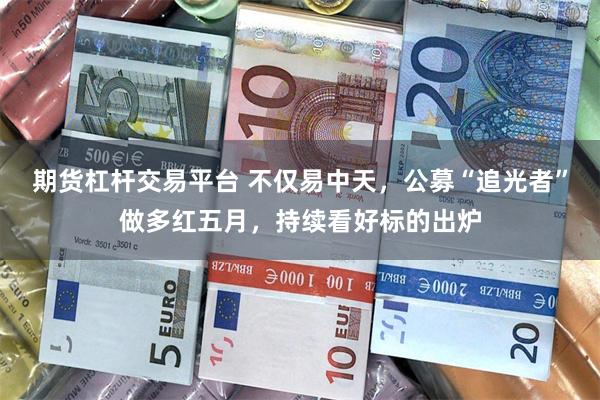 期货杠杆交易平台 不仅易中天，公募“追光者”做多红五月，持续看好标的出炉