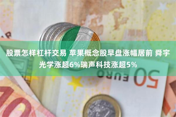 股票怎样杠杆交易 苹果概念股早盘涨幅居前 舜宇光学涨超6%瑞声科技涨超5%