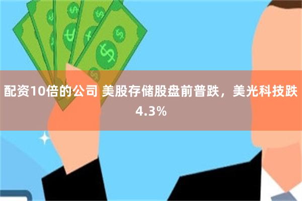 配资10倍的公司 美股存储股盘前普跌，美光科技跌4.3%