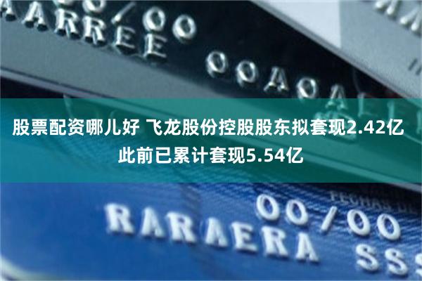 股票配资哪儿好 飞龙股份控股股东拟套现2.42亿 此前已累计套现5.54亿