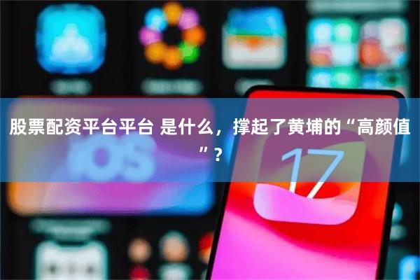 股票配资平台平台 是什么，撑起了黄埔的“高颜值”？