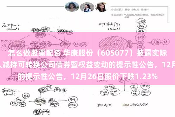 怎么做股票配资 华康股份（605077）披露实际控制人及其一致行动人减持可转换公司债券暨权益变动的提示性公告，12月26日股价下跌1.23%