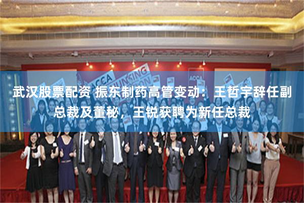 武汉股票配资 振东制药高管变动：王哲宇辞任副总裁及董秘，王锐获聘为新任总裁