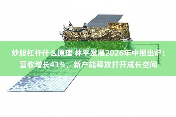 炒股杠杆什么原理 林平发展2026年中报出炉:营收增长41%,新产能释放打开成长空间
